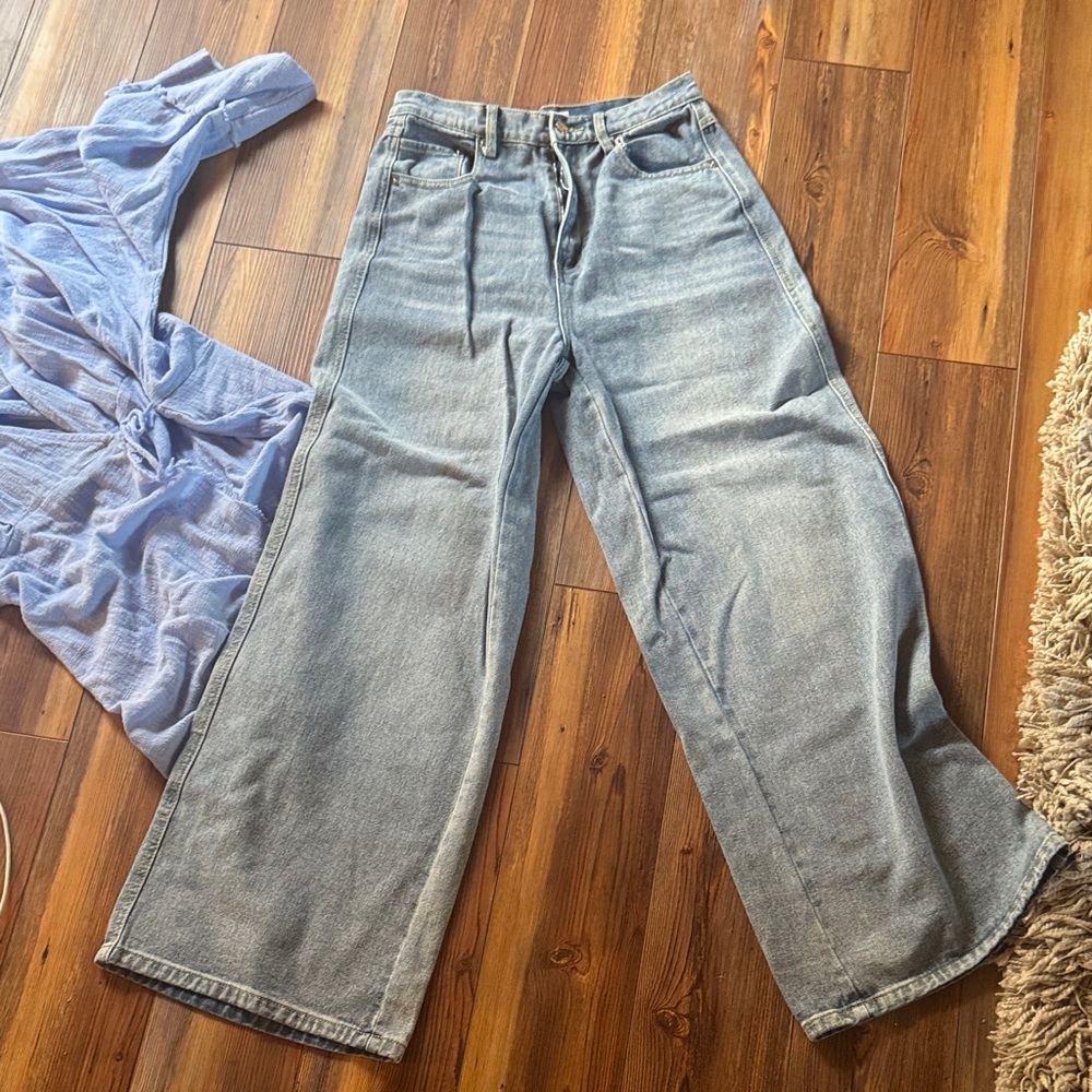 Bluivy Light Blue Flare Jeans